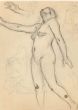 Nude with Other Studies of Figures 