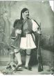 The Old Days - A Greek Soldier in Traditional Costume