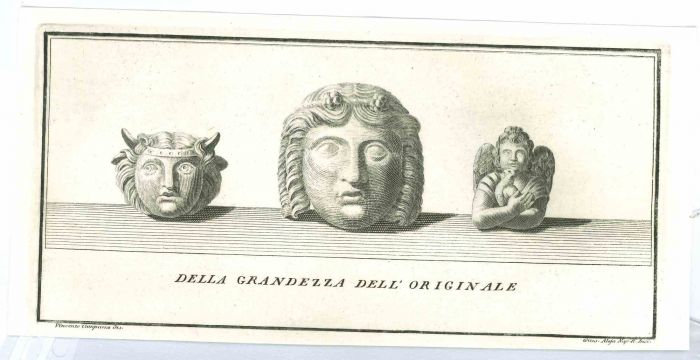 Ancient Roman Protecting Heads - Vincenzo Campana - Old Masters