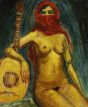Odalisque and Guitar