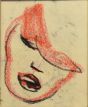 Provocative Woman by Mino Maccari - Contemporary Artwork