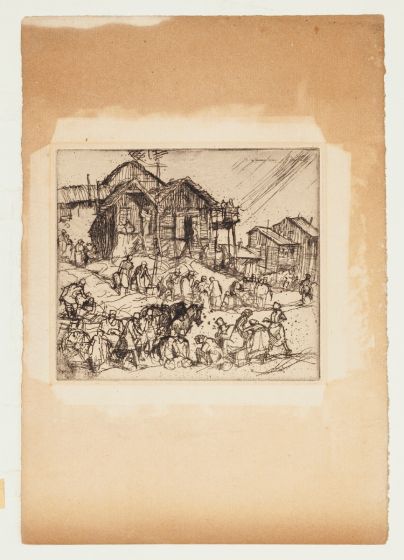 People by Frank Brangwyn - Modern Artwork