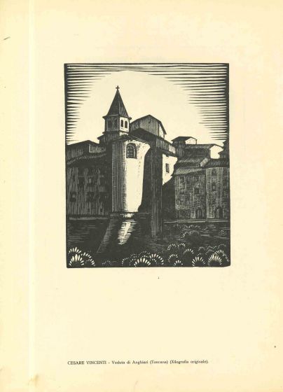 View of Anghiari (Tuscany) - SOLD