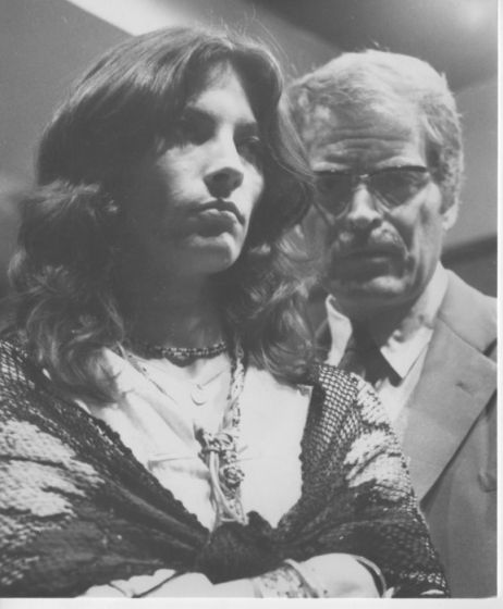 The Italian Actress Nicoletta Machiavelli with Sergio Fantoni