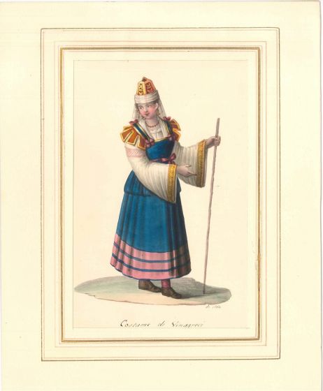 Costume di Sinagreci by Michela De Vito - Old Masters Artwork
