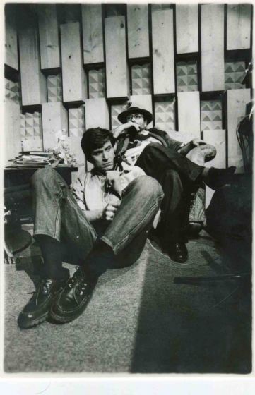 Gianni Morandi and Lucio Dalla - Vintage Photo - SOLD