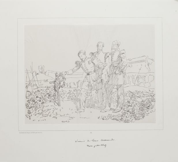 Commemoration by D'apres Raffet - Modern Artwork