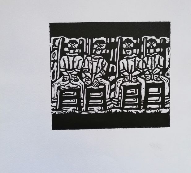 The Martyrs of Basovizza by Luigi Spacal - Modern Artworks