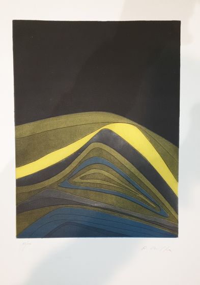 Plate IV from Suns/Landscapes by Roberto Crippa - Contemporary Artwork 