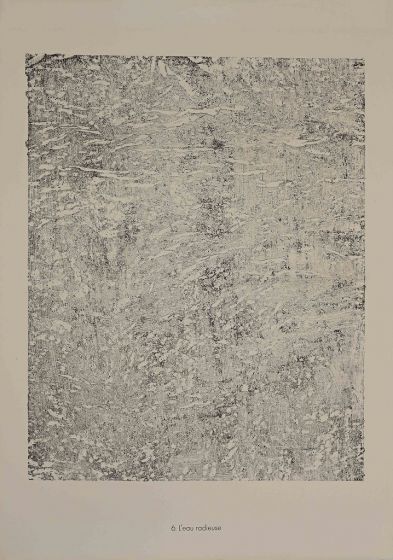 L'eau radieuse by Jean Dubuffet -  Contemporary Art