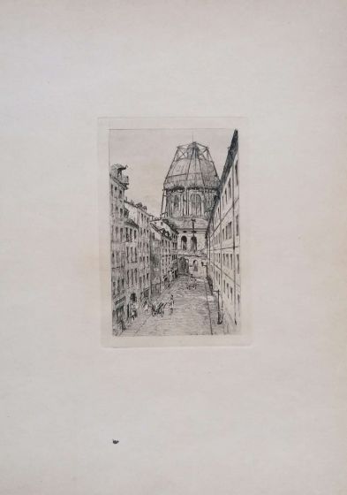 Paris, Rue Mazarine by Luigi Beltrami -  Modern Artworks