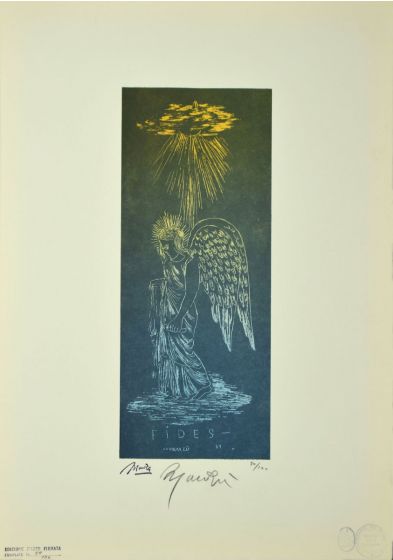 "An Angel Found" by Giacomo Manzù - Contemporary Artwork