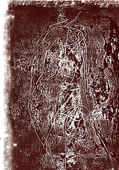 Figure on Brown