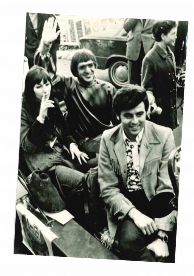 Italian Celebrities of the 70s - Vintage Photo     