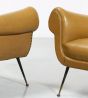 Vintage Pair of Armchairs by Gigi Radice - Design Furniture