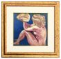 Woman with Shell by Alice Frey - Contemporary Artwork
