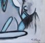 Blue Expressionism by Giorgio Lo Fermo - Contemporary Artwork