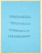 Seams on Sky Blue by Mario Bigetti - Contemporary Artwork