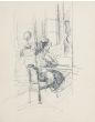 "Reader" by R. Casanove - Modern Artwork