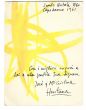 Happy New Year Card by José Hurtuna - Manuscript and Contemporary artwork