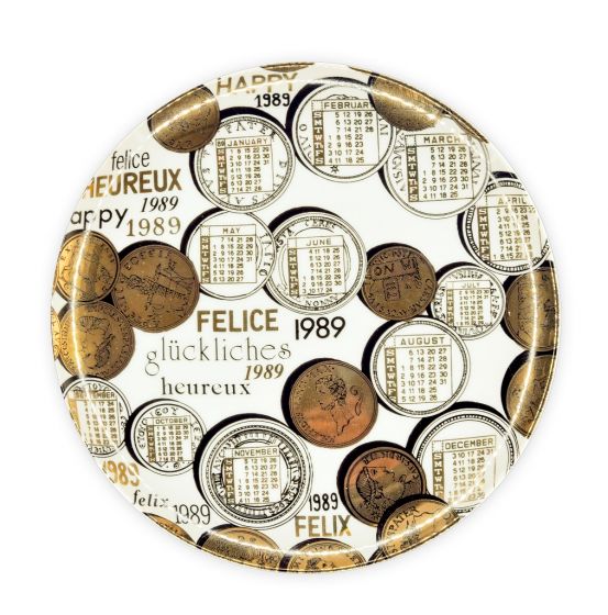 Felice 1989 Calendario by Piero Fornasetti - Decorative Design