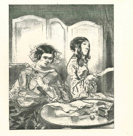 Women over the Table