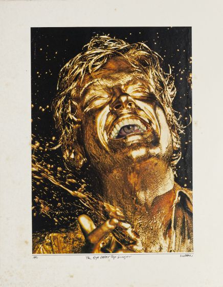 he Eye Eater Pop Singer by Sergio Barletta- Contemporary Artwork
