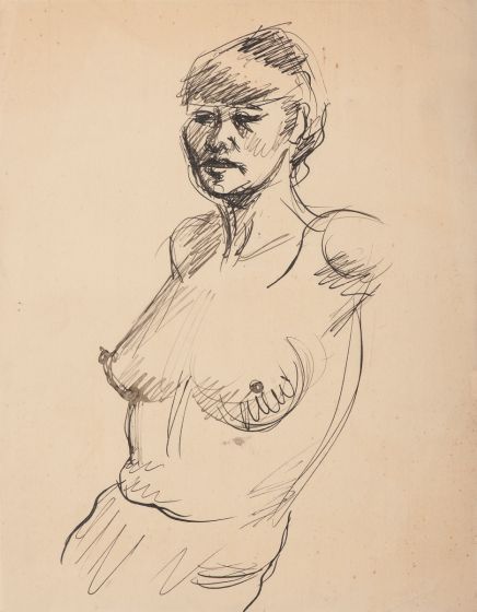 “Nude"  by Anonymous - Modern Artwork