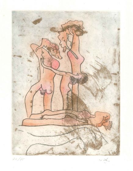 Untitled Plate 8 from Paroles Peintes Suite