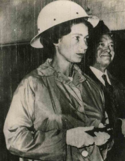 Queen Elizabeth Wears Mineral's Helmet