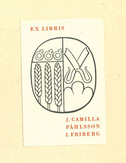 Ex Libris Camilla Friberg