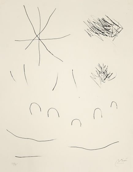  Journal D'Un Graveur - Vol. 2  Plate 10 by Joan Mirò - Surrealist Artwork