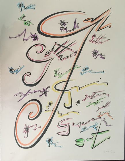 Letter G by Rafael Alberti - Contemporary Artwork