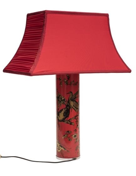 Red Lamp by Piero Fornasetti - Design - Decorative Objects