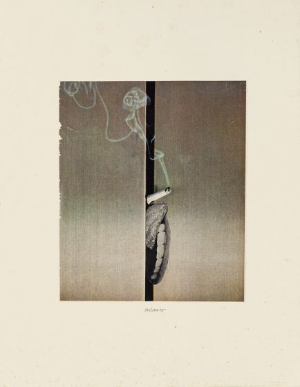 Smoking by Sergio Barletta - Contemporary Artwork