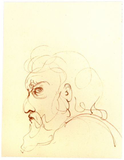 Profile by Leonor Fini - Contemporary Artwork