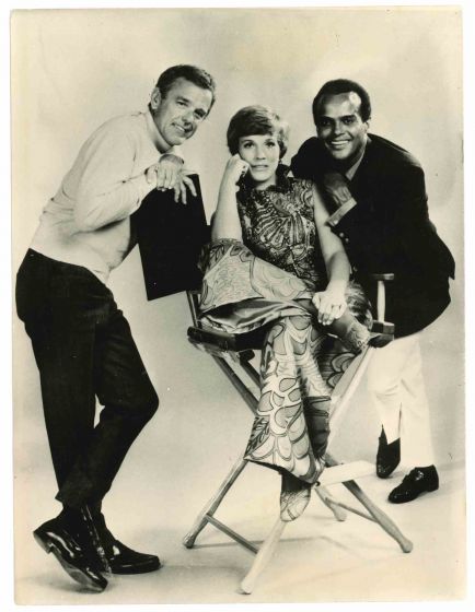 Gewer Champion, Julie Andrews and Harry Belafonte - Vintage Photo