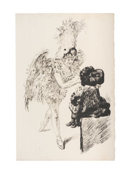 La Danseuse et l'enfant - Modern Artwork