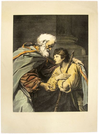 "Biblical Scene " by Anonymous - Old Master Artwork