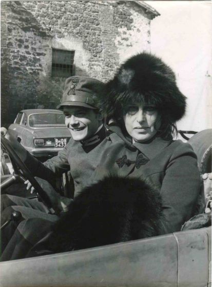 Anna Magnani and Massimo Ranieri - Vintage Photo