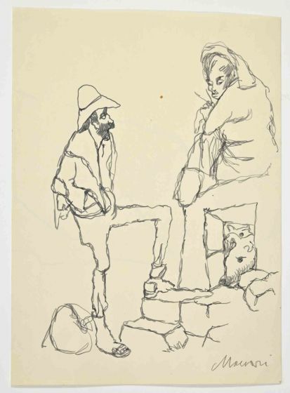 Mino Maccari - Prisoners - Contemporary Art 