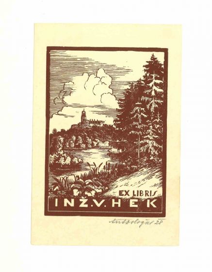 Ex Libris Inz.V.Hek