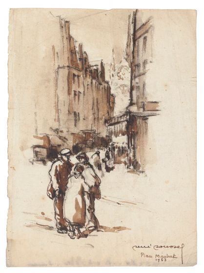 Piazza di Città Araba-Anonymous-Artwork