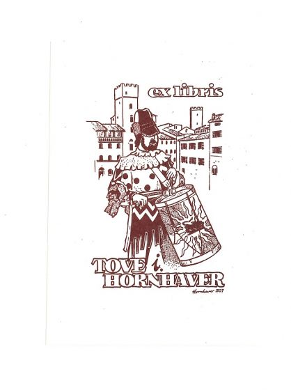 Ex Libris Tove Hornaver
