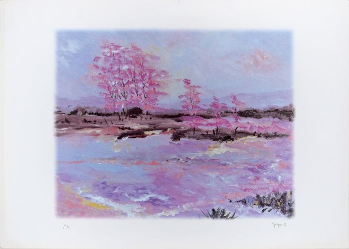 Le Jour se Lève by Martine Goeyens - Contemporary artwork