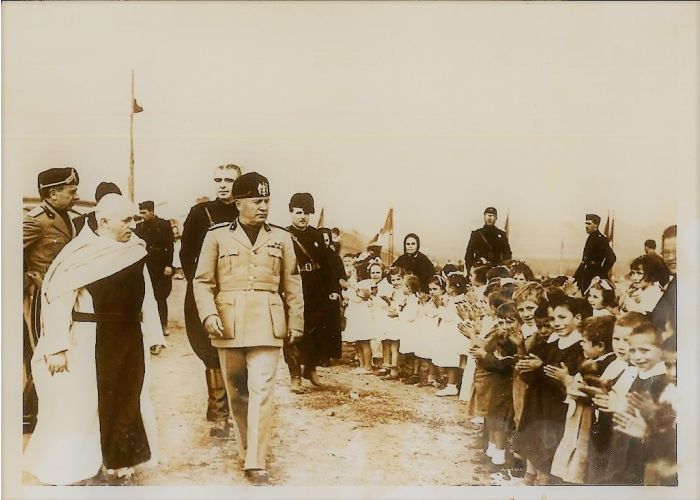 Work Beginning at the 1941 Universal Exhibition (Visite by Mussolini)