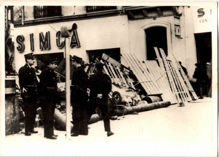 Gendarmes on Guard, Algeria