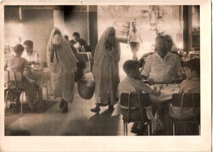 Restaurant in Algeria,  Vintage Photograph