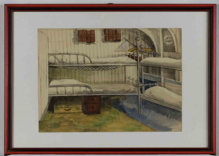 My Return Cabin from Jerusalem on the Ship  