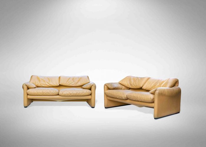 Pair of Maralunga Sofa